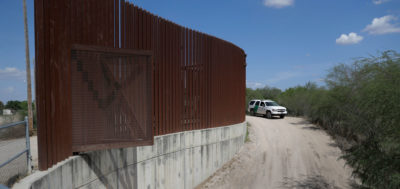 Existing border wall, completed in 2009 at the Hidalgo Pumphouse and Birding Center, already cuts off access to a 900-acre section of the Lower Rio Grande Valley National Wildlife Refuge.
